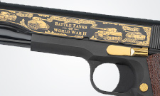 Battle Tanks of World War II Tribute Colt .45 Pistol