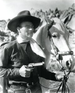 John Wayne with Horse