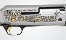 Whitetail Deer Hunter Tribute Browning Shotgun