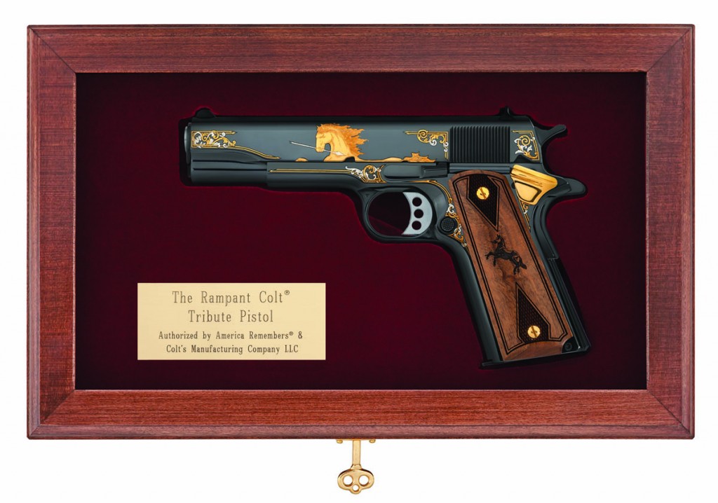 Rampant Colt Tribute New Trigger in Case-web