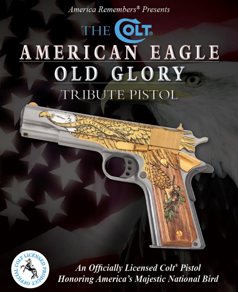 Colt American Eagle Old Glory Tribute Pistol  America Remembers